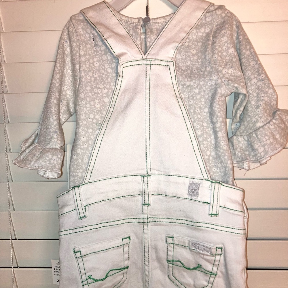 Girls 7 For All Mankind Overalls - Picture 5 of 6